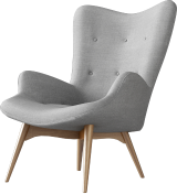 Single-Seater Upholstered Chair | Buy Modern Living Room Chair - Image 3